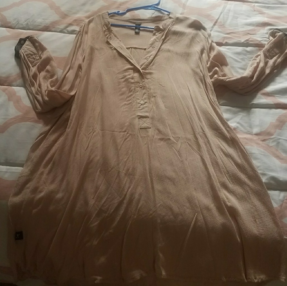 Sheer tunic